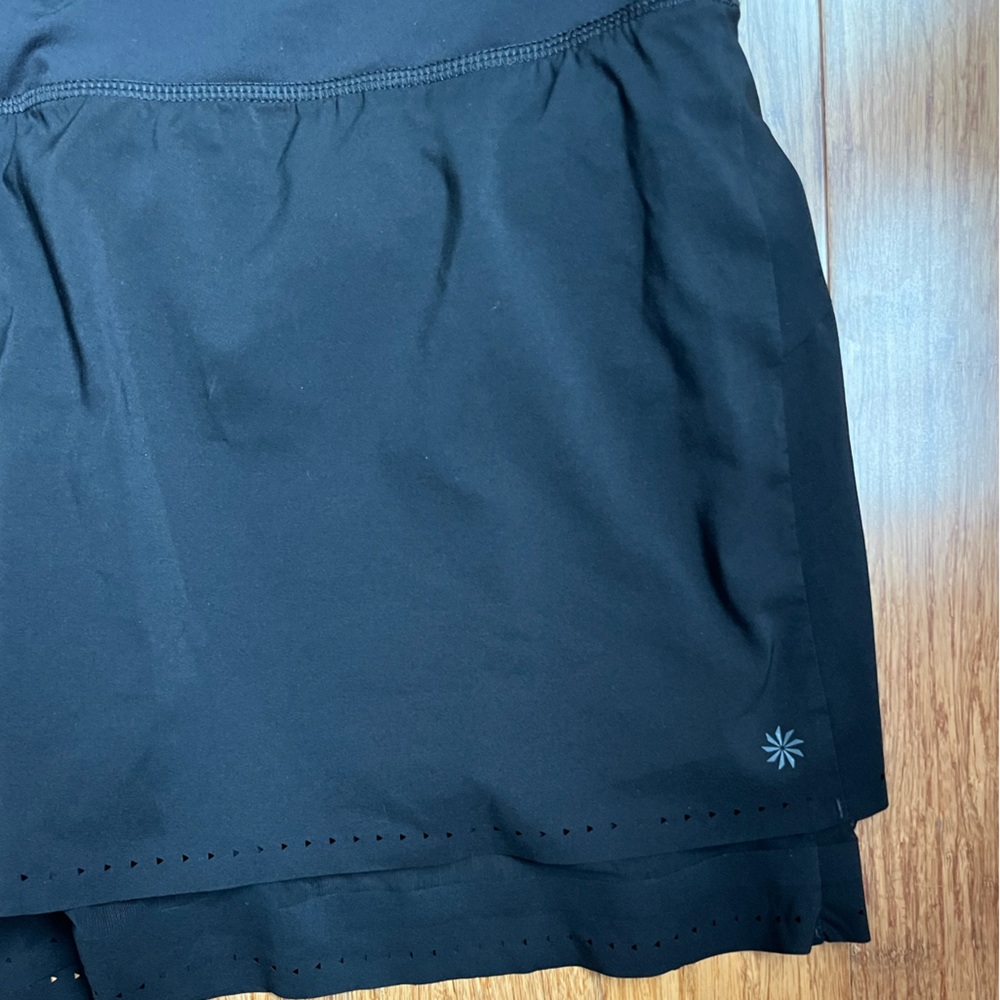 Athleta Black Athletic Skirt Size Large 1165 - Picture 2 of 5